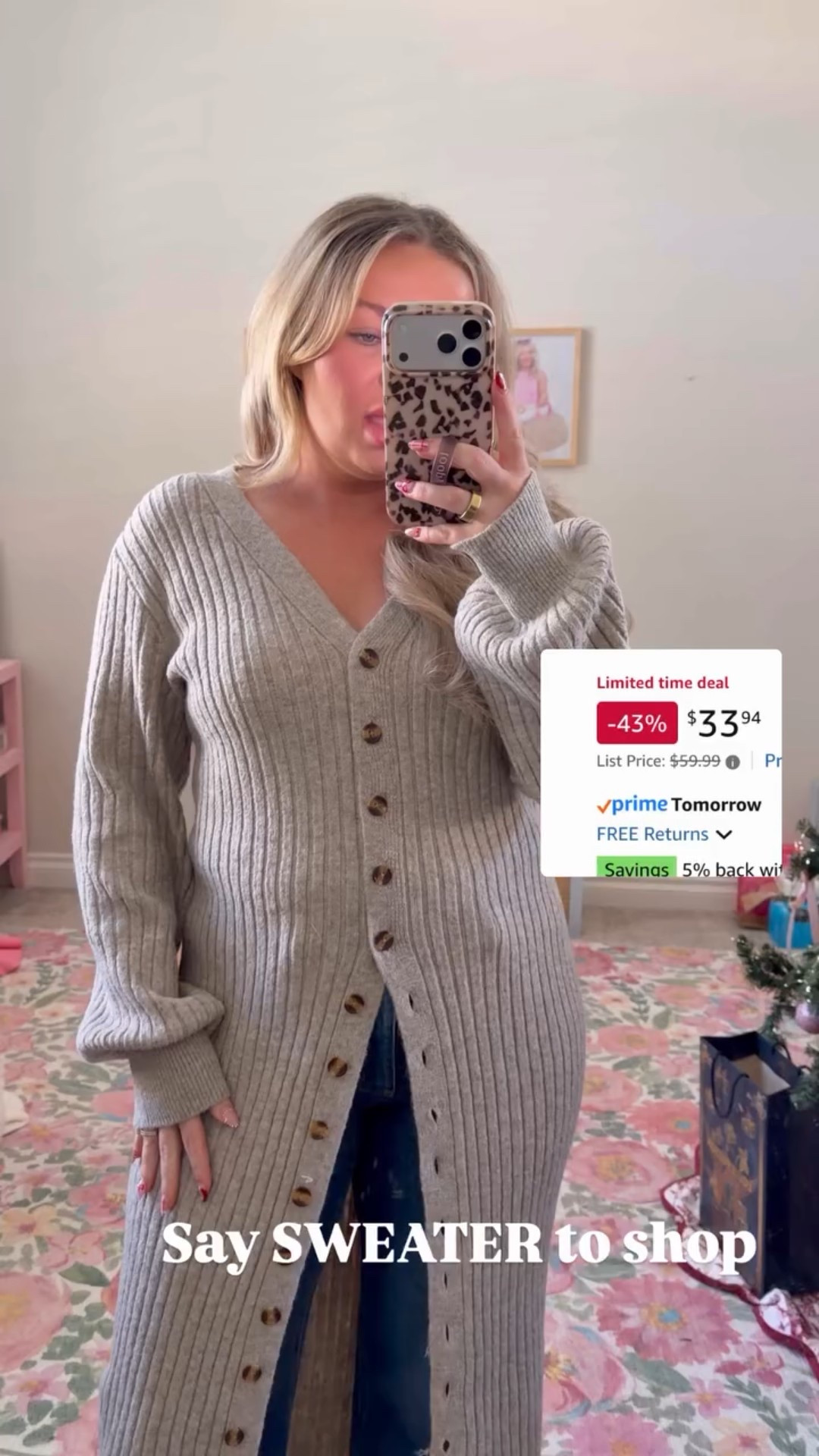 New cardi duster on deal!! 

#LTKMidsize #LTKSeasonal #LTKSaleAlert