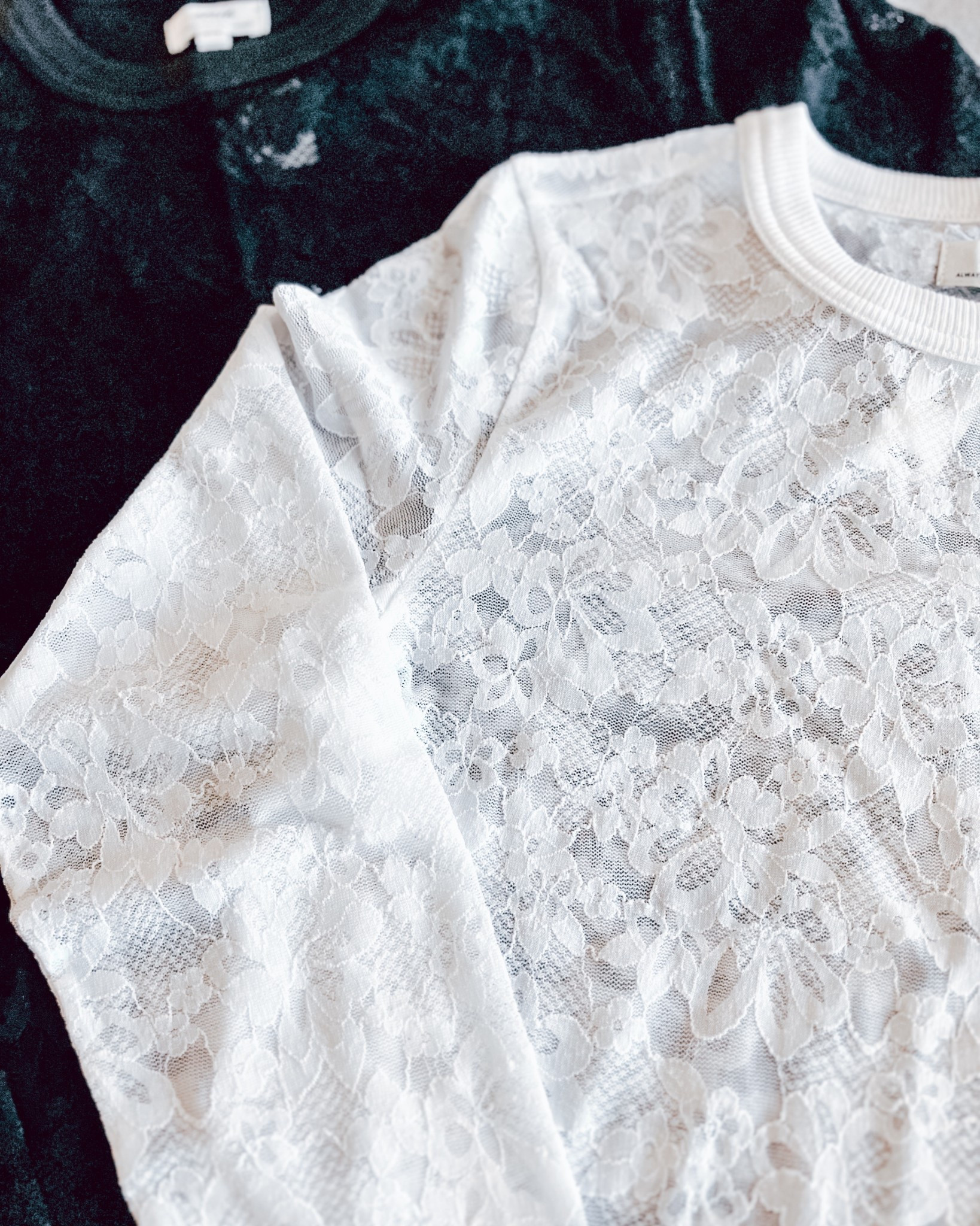 Lace layering long sleeve tee — another WIN from American Eagle.

Sized up to a MEDIUM in these  

Fall Style, fall outfits, comfy cozy, comfy pants, flannels, work outfit, thanksgiving outfit, Christmas outfits, holiday, gift guide, gift ideas, holiday gifting, comfy outfit, fall mom style, cozy season, flannel shirt, travel outfits, mom fashion, fall fashion, sahm style, sahm fashion, sahm outfits, outfit ideas, fall outfit ideas, Ugg clogs, slippers, amazon style, amazon fashion, Amazon outfits, Amazon outfit ideas, Amazon look for less, look for less, free people look for less, free people inspired, Amazon style, Christmas pajamas, holiday pajamas, Christmas jammies, holiday jammies, lounge set, comfy sets, Christmas, holiday shopping; gift guide, Christmas shopping, Black Friday, cyber Monday, aerie, American Eagle, sweatshirt, crew neck, Christmas jammies, pajamas l, Christmas pajamas, lounge, comfy cozy, comfy outfit, casual outfit, mom style, sahm style, lounge set

#LTKGiftGuide #LTKgrwm #LTKmomlife