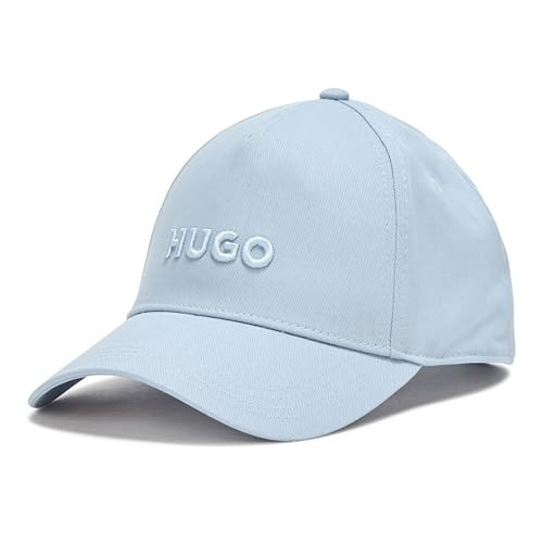 HUGO, Big Logo Cotton Baseball Hat, Light Dusty Blue, One Size | Amazon (US)