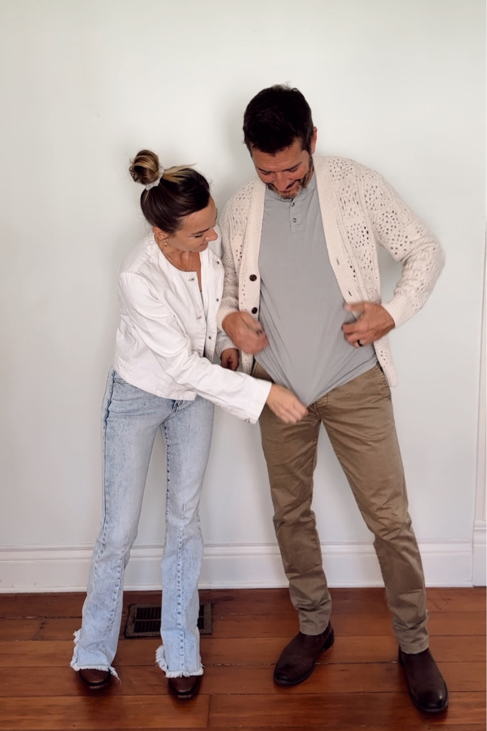 Sale sale sale. Snag the women’s denim button jacket on sale right now before they run out. They only have black denim left which is so cute and perfect for Fall! Starting Sept 21 you can snag up this cute men’s cardigan on sale! All pieces exact or similar linked below. 

#LTKSeasonal #LTKSale #LTKsalealert