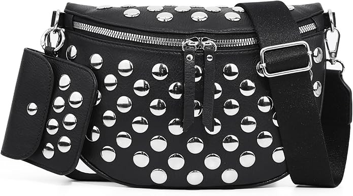 2 Pcs Checkered Crossbody Bags for Women Bum Bag Checkered Cross Body Sling Backpack Hobo Satchel... | Amazon (US)