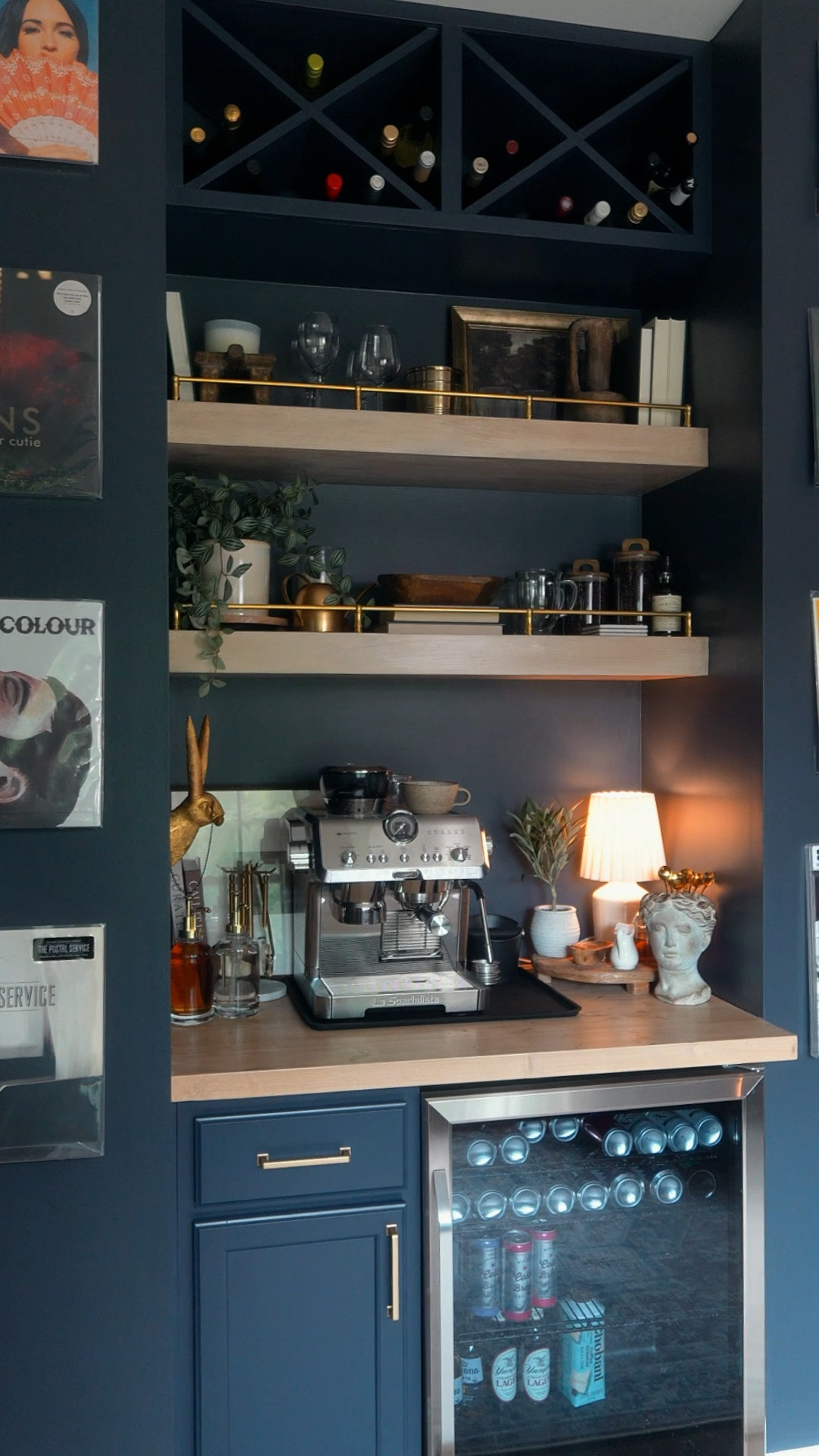 Our coffee/bar nook reveal ☕️

#LTKU #LTKHome