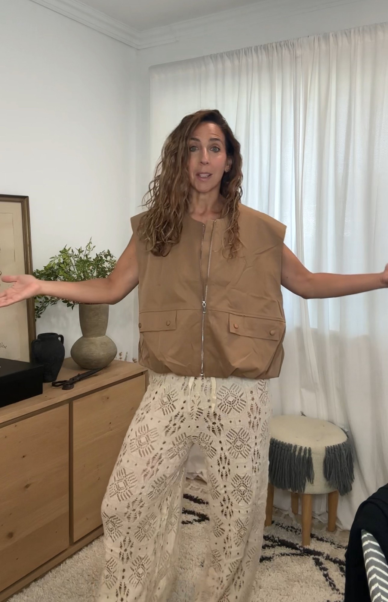 Obsessed with this Amazon finds crochet pants and vest 

#LTKOver40 #LTKFindsUnder50 #LTKMidsize