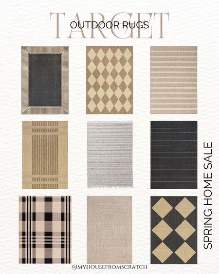 Target spring home sale, target outdoor rugs, outdoor rugs 

#LTKsalealert #LTKSeasonal #LTKhome