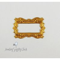 Frame Raw Brass Flourish | x2 | Etsy (US)