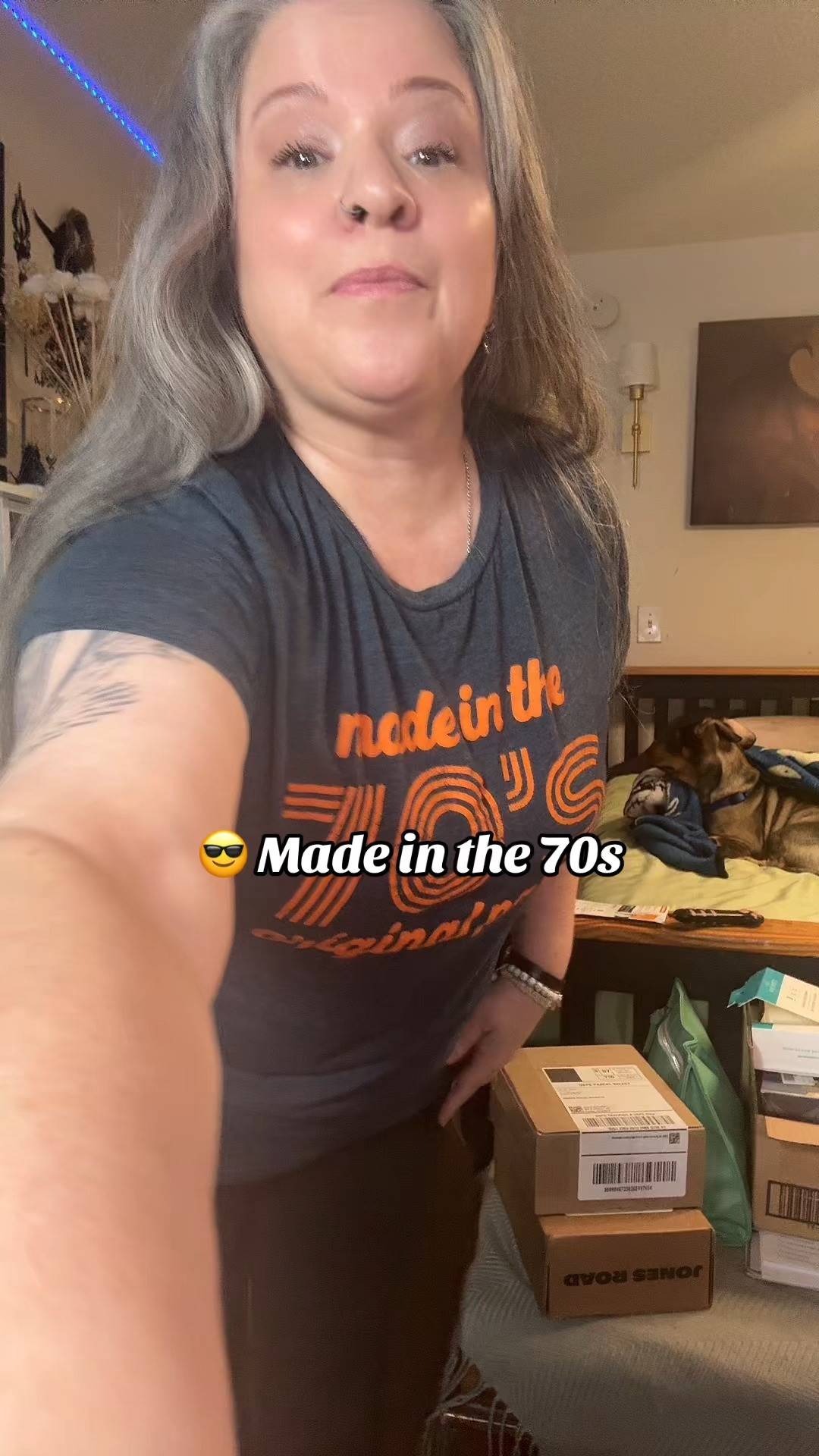 Made in the 70s. Original parts. 😂✨

A little worn in?
Sure.

A few unexpected noises when I stand up?
Maybe.

Need a little more maintenance than I did in my 20s?
Absolutely.

But after 53 years, I'm still here and still running.
 

 #LTKmomlife #LTKOver40