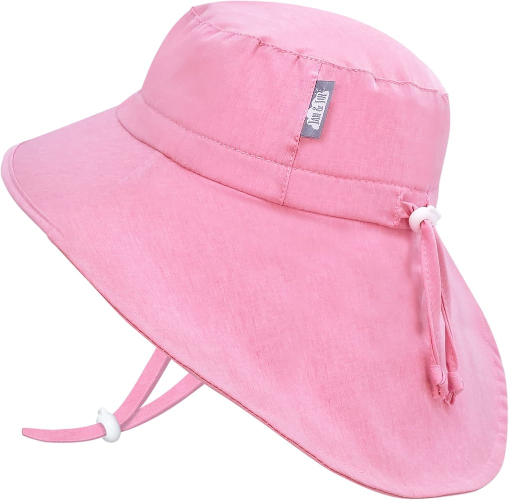 JAN & JUL Girls Adjustable Water Resistant Sun-hat | Amazon (US)