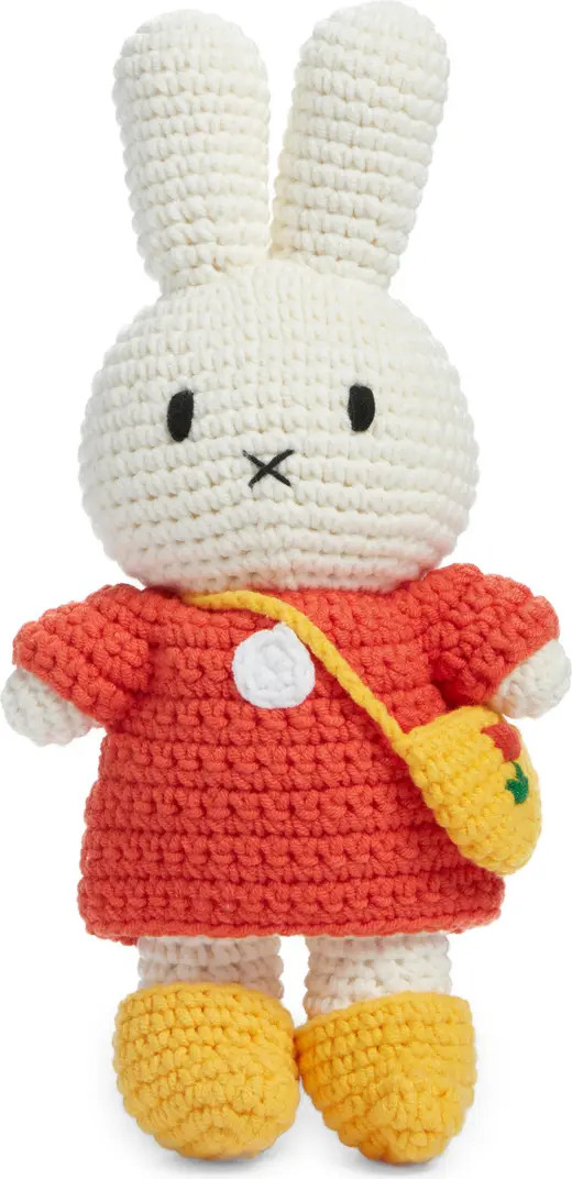 Just Dutch Miffy Dutch Rabbit and her Tulip Bag Stuffed Animal | Nordstrom | Nordstrom