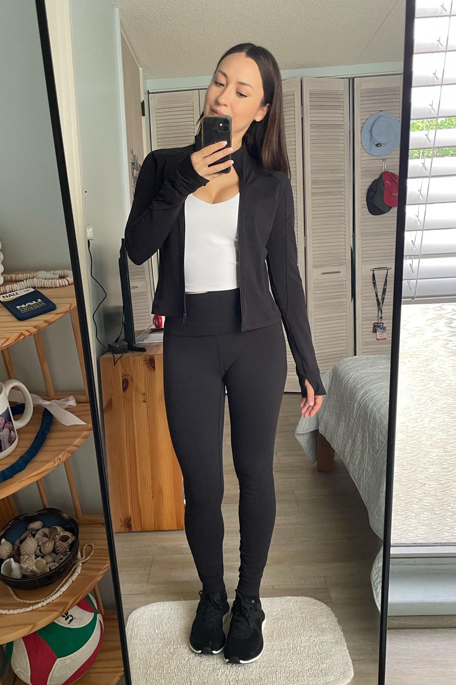 lululemon Athleisure OOTD

SALE ALERT: the lululemon chargefeel low sneakers I’m wearing are a closet staple and are on sale!

It’s a breezy gloomy day today so decided to break out the neutrals.  

Thrilled that lululemon came out with an Align halter tank top!  I picked up this white one and cannot wait to get more colors.

lululemon Cropped Define Jacket (Nulu)
-color: black
-size: 8

lululemon Align Halter Tank Top
-color: white
-size: 8

lululemon Align leggings
-color: black
-size: 6

lululemon Chargefeel Low Women’s Workout Shoe
Color: Black/White/Anchor

#LTKstyletip #LTKFind #LTKshoecrush