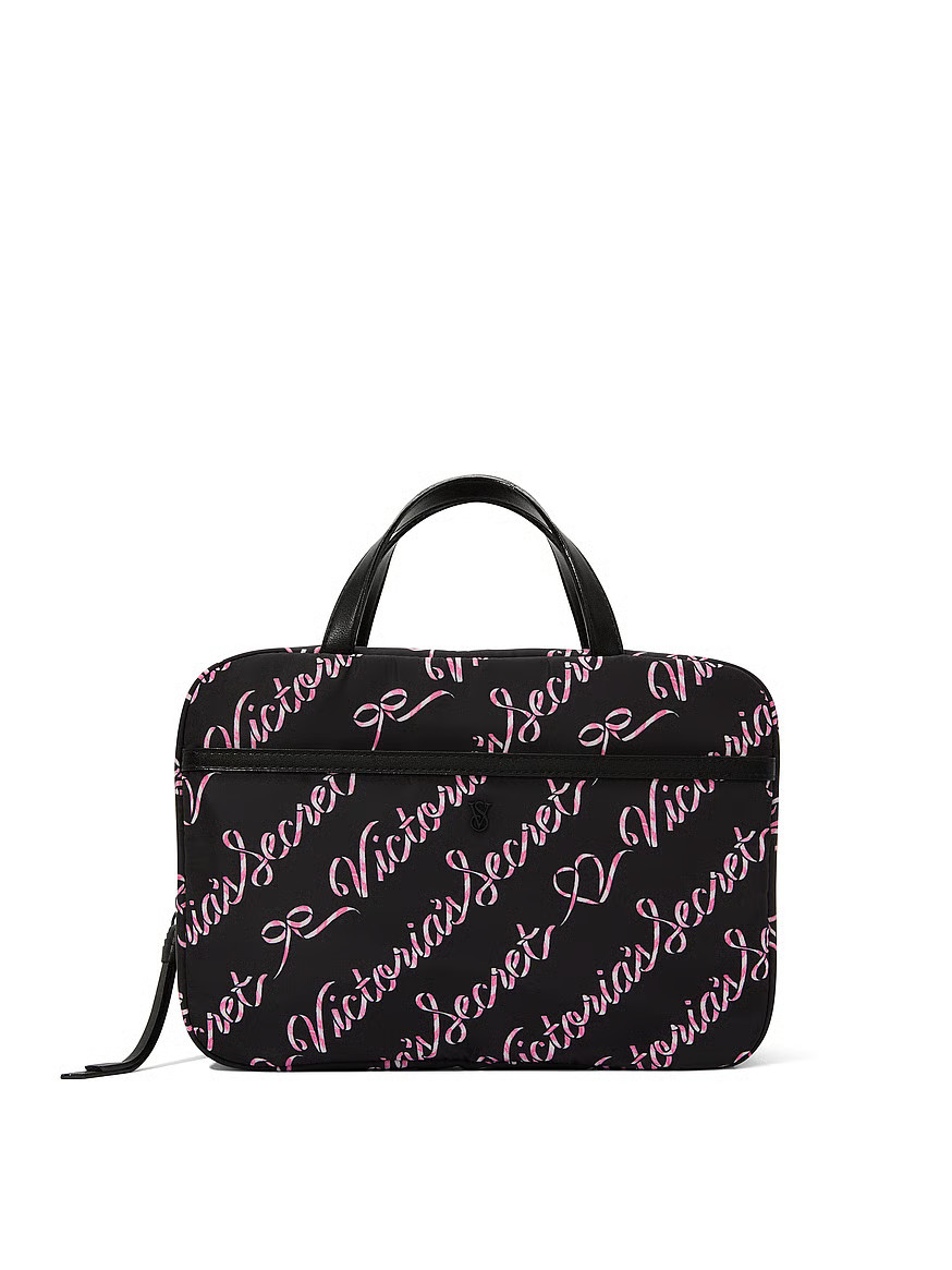 Buy Travel Hanging Toiletry Bag, Heritage Stripe - Order Cosmetic Cases online - Victoria's Secre... | Victoria's Secret (US / CA )