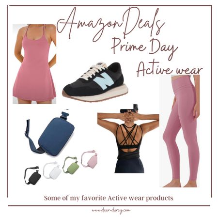 Amazon Prime Day
Active wear Sales

New balance tennis shoes 237 VI classic sneaker $52.28 normally $99

High Waisted Yoga legging $18.38 normally $39.98

Strappy Bra/shirt $15.10 normally $29.99 comes in 12 colors

Sports dress w/built in bra and shorts normally $33.89 normally $49.99

Belt bag $13.59 normally $21.29 5 colors



#LTKfit #LTKunder50 #LTKsalealert