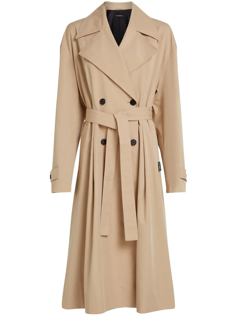 cotton-blend trench coat | Farfetch Global