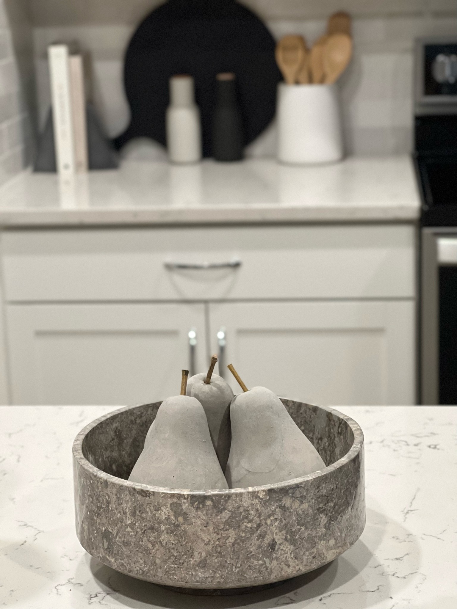 Crate and Barrel finds, Cement pears, modern kitchen home decor

#LTKunder100 #LTKHoliday #LTKhome