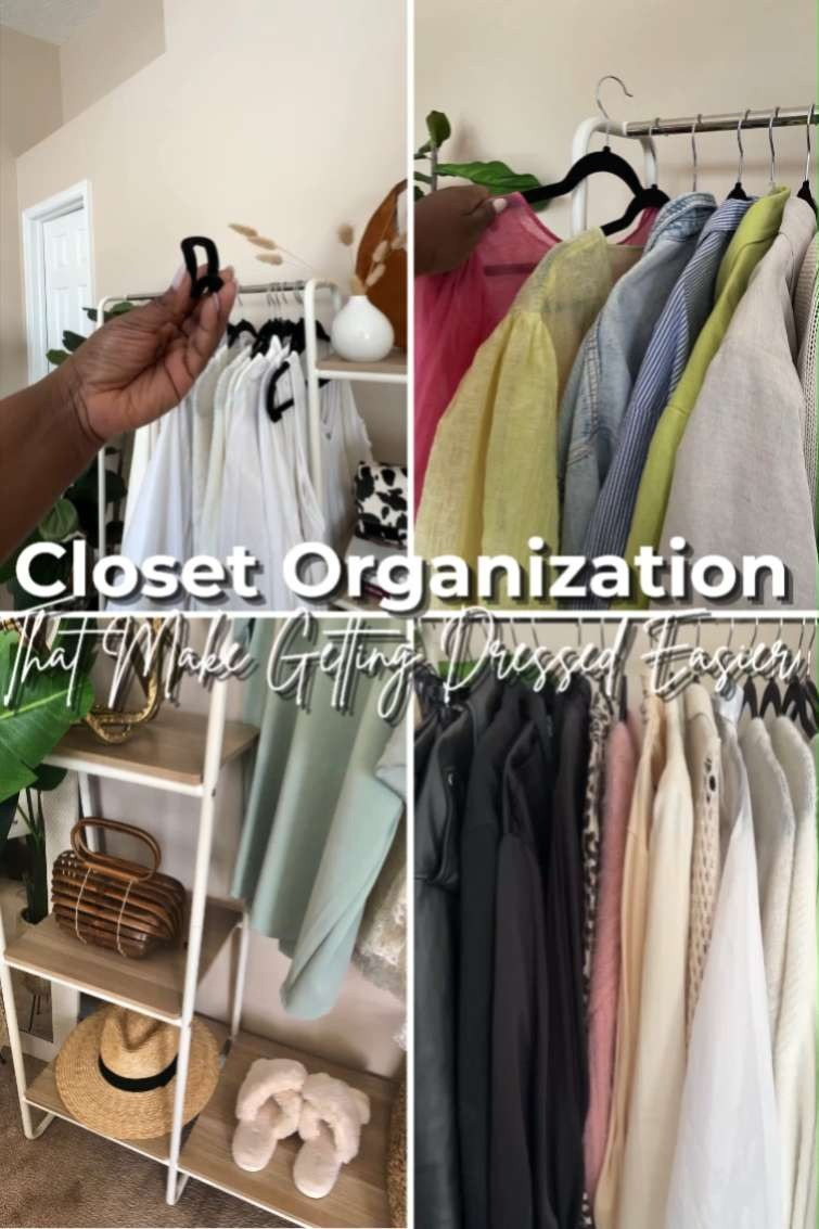 Getting dressed became so much easier once I organized my closet. These simple finds helped maximize space, reduce clutter, and make my wardrobe feel like a boutique. #ClosetOrganization #AmazonFinds #HomeOrganization #WardrobeOrganization #ClosetInspo #OrganizationHacks #AmazonHome #HomeEssentials #OrganizationIdeas #LTKHome 

 #LTKmomlife #LTKHome #LTKBeauty