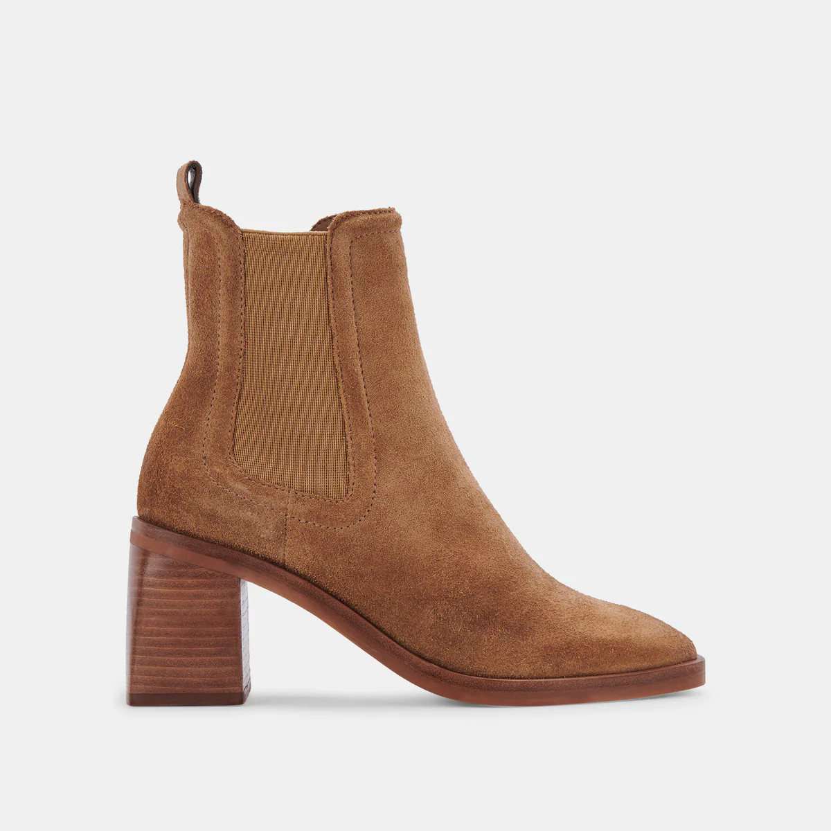 ILIANA BOOTIES DK BROWN SUEDE | DolceVita.com