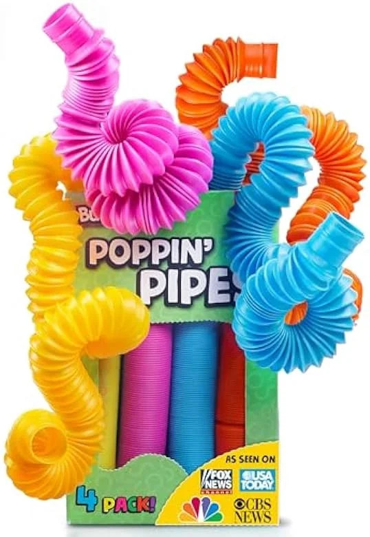 AJUJU Pop Tubes Large 6pk | Hours of Fun for Kids | Imaginative Play & Stimulating Creative Learn... | Walmart (US)