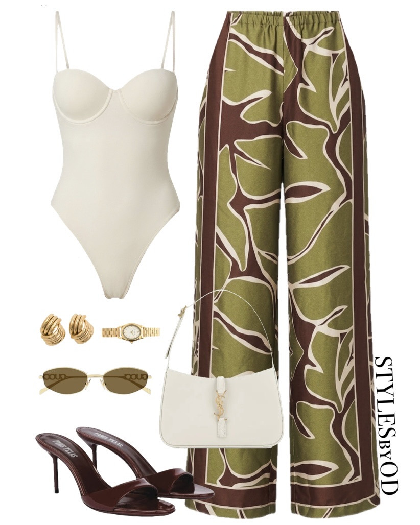 THE TROPICAL EDIT🐍🤍

As we move deeper into June, mastering vacation glamour is all about incorporating bold, artistic prints grounded by rich, earthy tones. This look seamlessly combines an organic, tropical aesthetic with clean, structured luxury anchors.

#LTKpartywear #LTKsummer #LTLstyletip #LTKFashion #LTKluxury

#LTKeurope #LTKdatenight #LTKsale