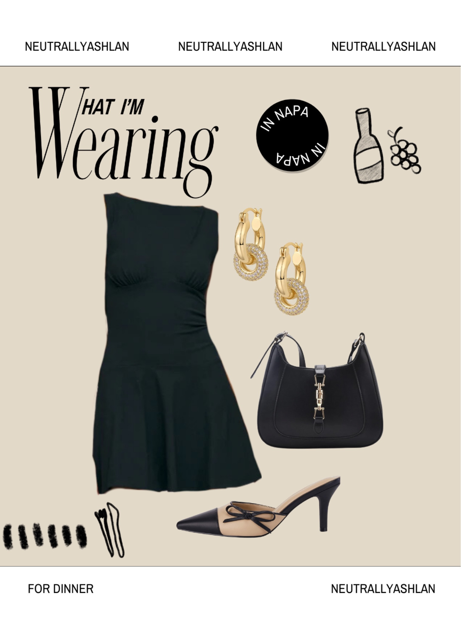 What I’m wearing | for dinner 🖤🍽️

#dinneroutfit #datenight #springdress #amazonoutfit 

#LTKFindsUnder100 #LTKFindsUnder50 #LTKStyleTip