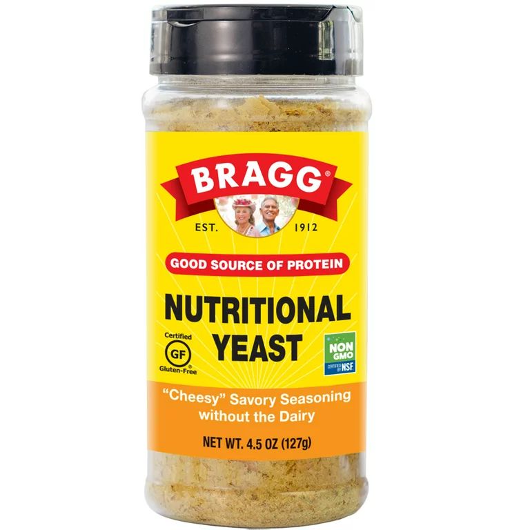 Bragg Nutritional Yeast - "Cheesy" seasoning without the dairy | Walmart (US)