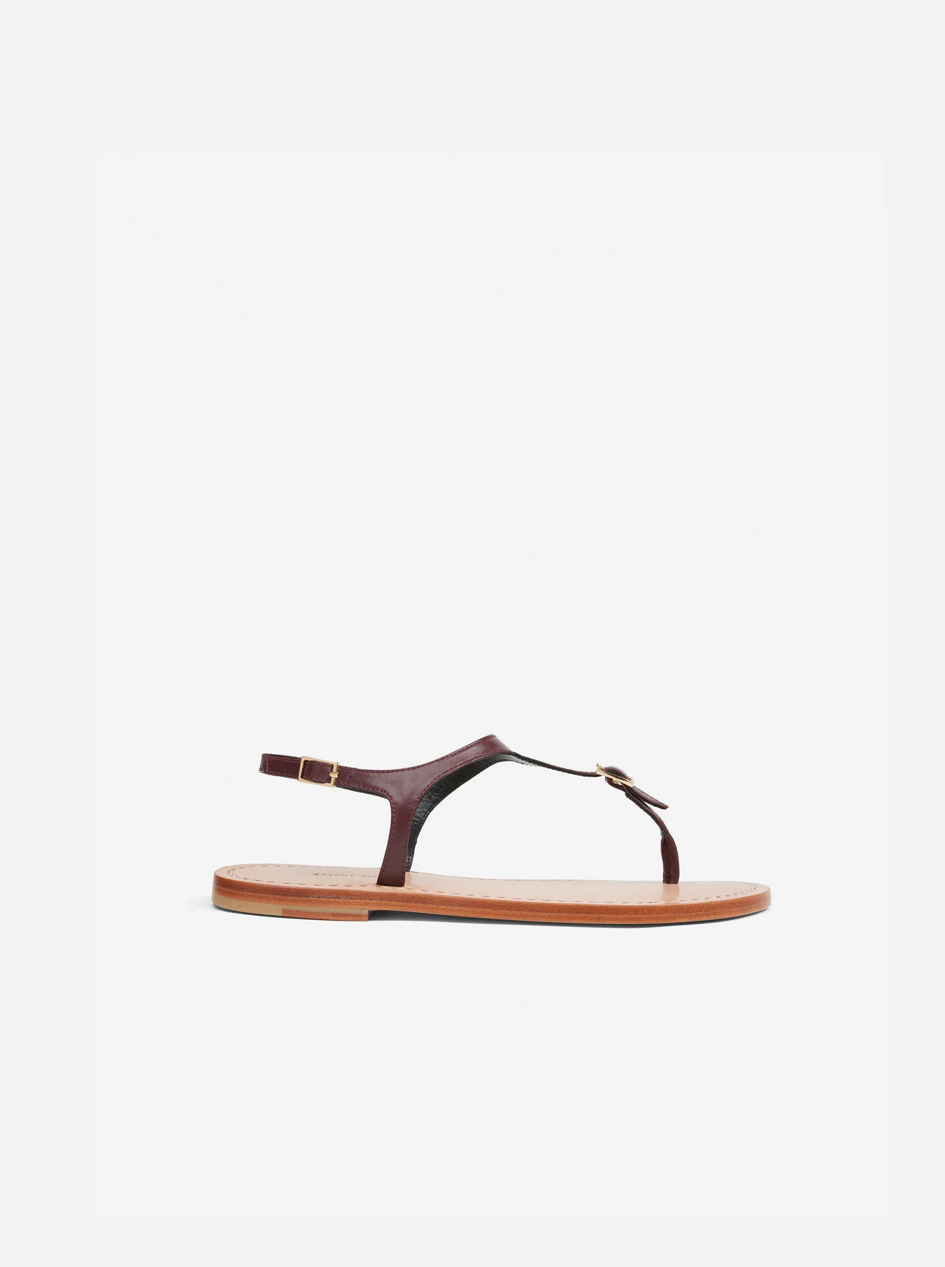 Sandals du Jour Reddish Brown Soft by Manu Atelier | Manu Atelier