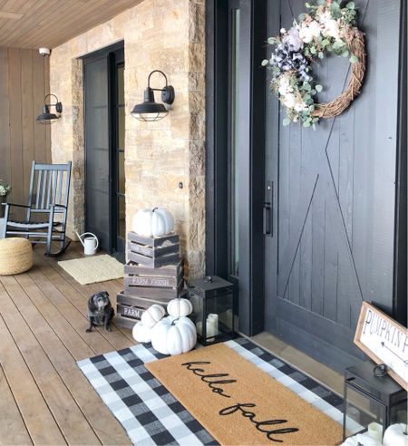 HOME \ hello fall🍂🍂

Front door
Rug
Amazon decor
Modern farmhouse 
Porch 
Pumpkins 

#LTKHalloween #LTKhome #LTKSeasonal