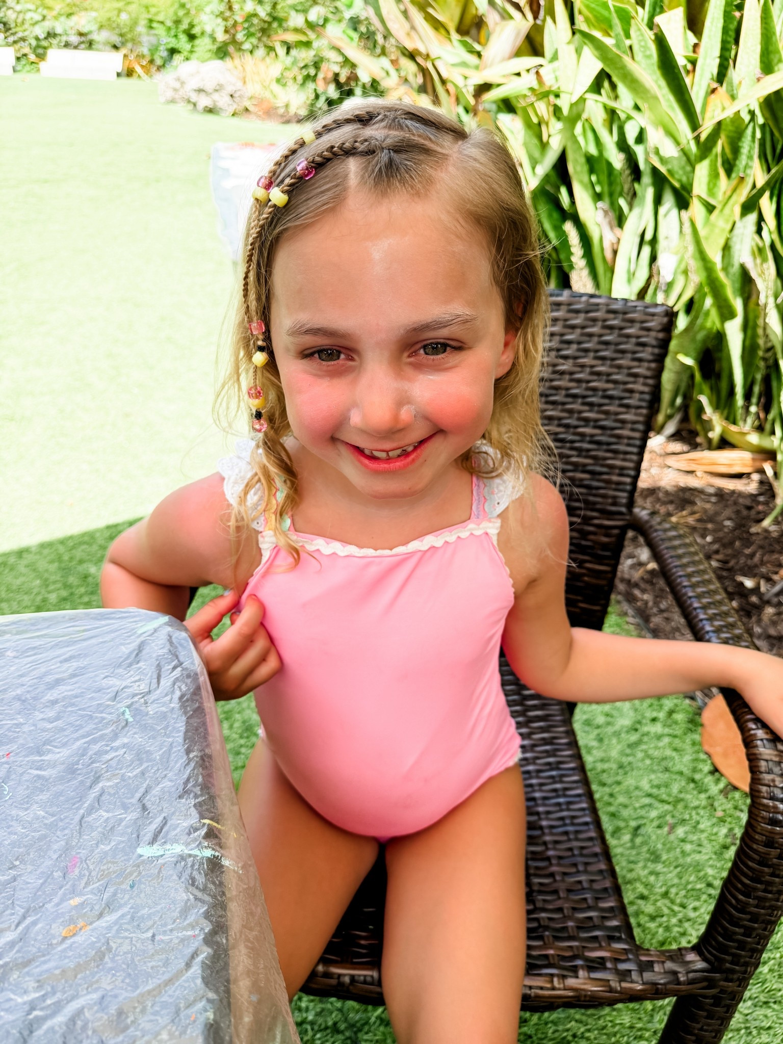 Swim suit is The Beaufort Binnet Company. Pink suit with colorful pastel ruffles in the straps and back. We also got the boys color block swim trunks that coordinate. 

Click here to shop!

Swim | suits | ruffles | colorful | pink | beach | resort | pool | one piece | tbbc | island | little girl | kid | toddler | baby | girls 



#LTKKids #LTKSwim #LTKTravel