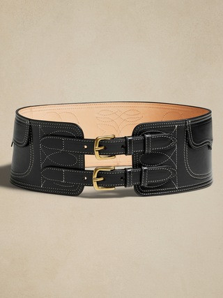 Cerro Leather Waist Belt | Banana Republic (US)