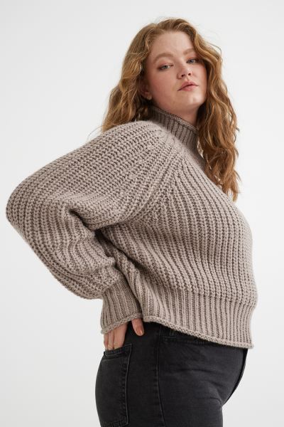 Knit Sweater - Orange - Ladies | H&M US | H&M (US + CA)