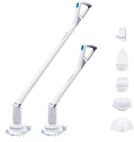 Tilswall M3 Electric Spin Scrubber, 360 Cordless Shower Scrubber with 4 Replaceable Rotating Brush H | Amazon (US)