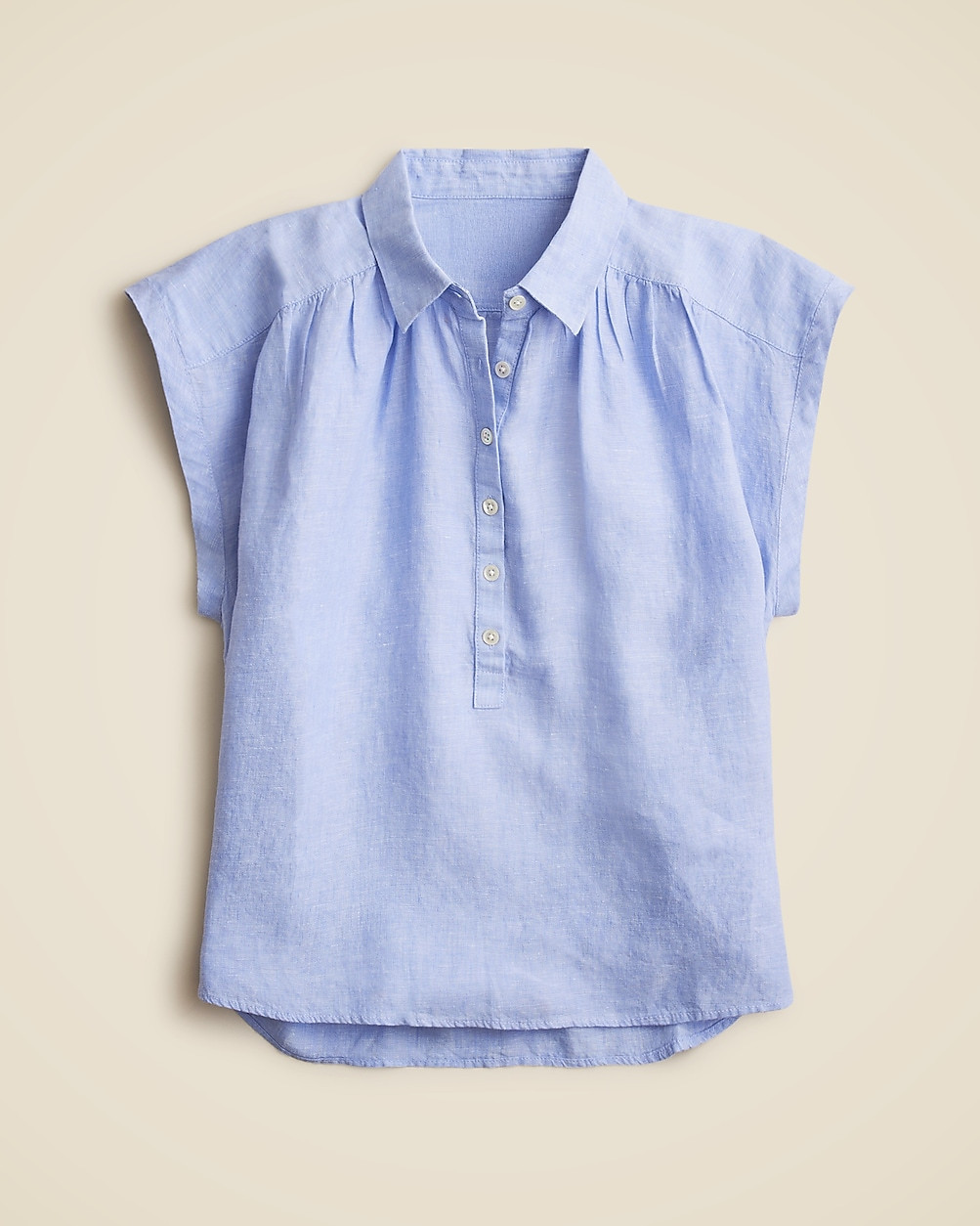 New Capitaine shirt in Baird McNutt Irish linen | J. Crew US