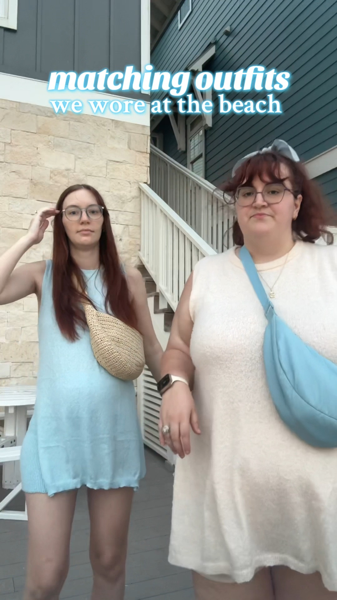 Now that we have this beach wardrobe, we have to go more often, right? #matching #matchingoutfits #beach #vacationoutfits #OOTD #bestfriend 

#LTKTravel #LTKSeasonal #LTKFindsUnder50