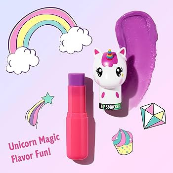 Lip Smacker Lippy Pals Unicorn, Flavored Moisturizing & Smoothing Soft Shine Lip Balm, Hydrating ... | Amazon (US)