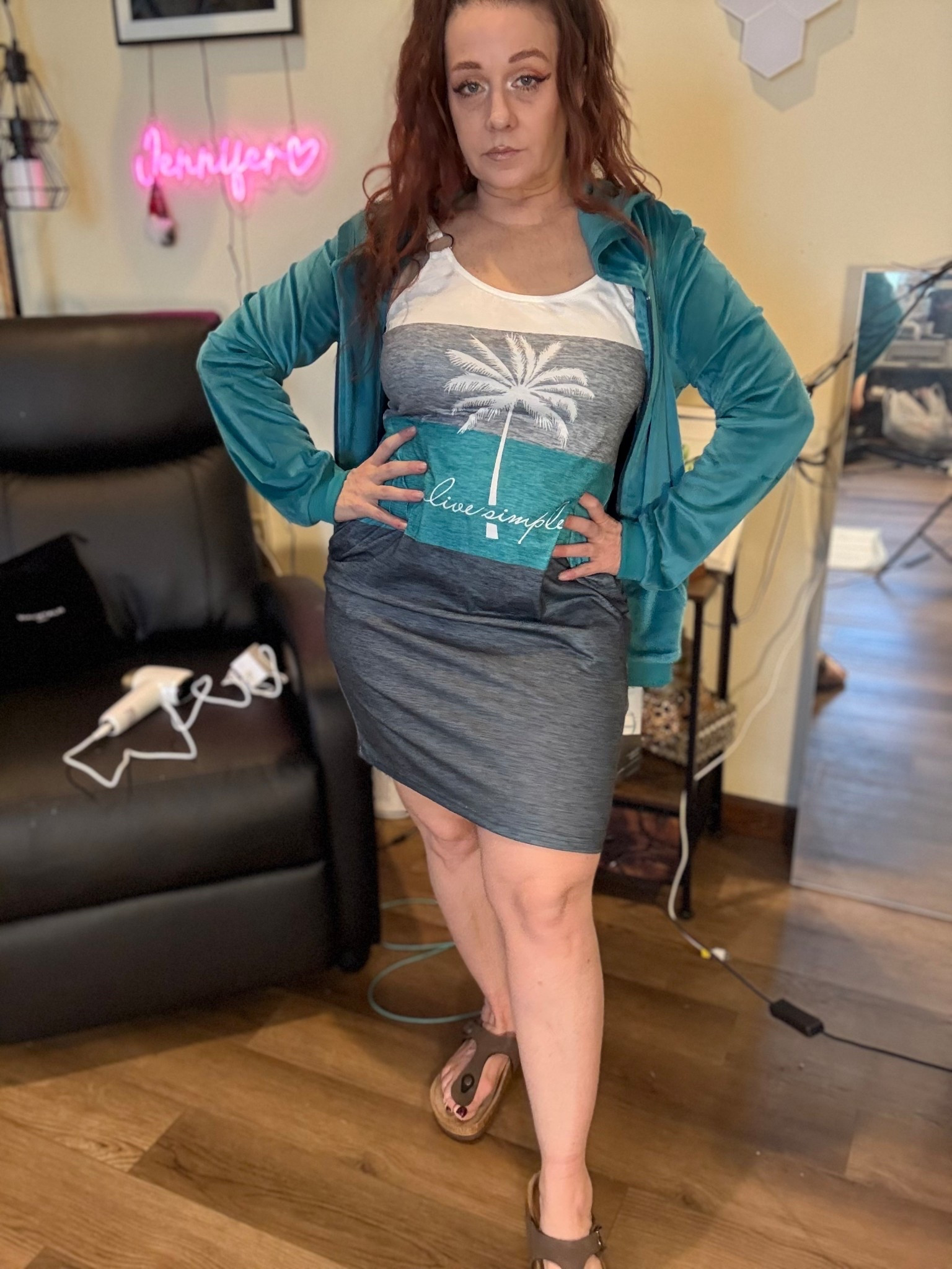 Spring has sprung… who am I kidding, it’s still freezing here ❄️😂
But I’m mentally in sundress season anyway.
Summer dress, cork sandals, velvet jacket… and freshly “lasered” legs ready for weather that hasn’t arrived yet. 

#LTKOver40 #LTKootd #LTKPetite