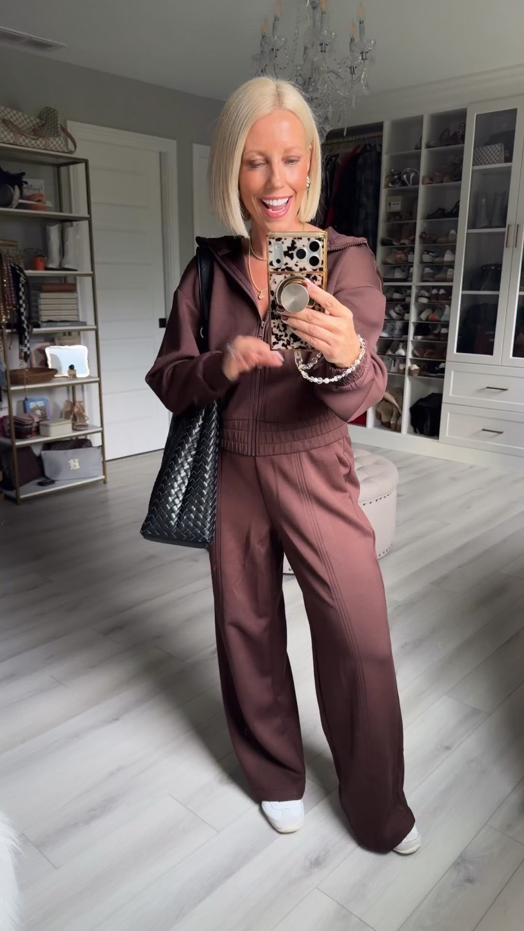 Top and pants size small
