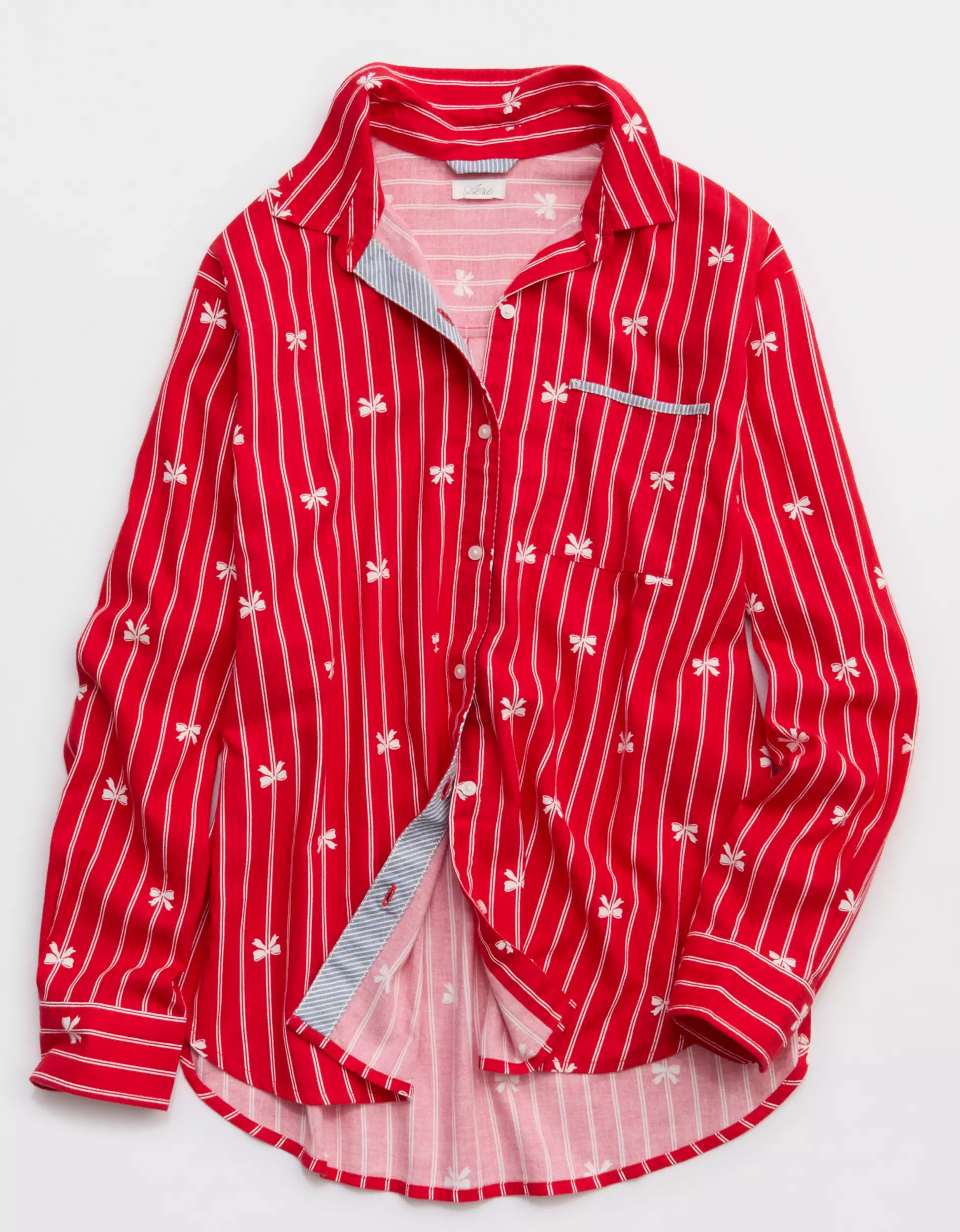 Aerie Flannel Pajama Shirt | Aerie