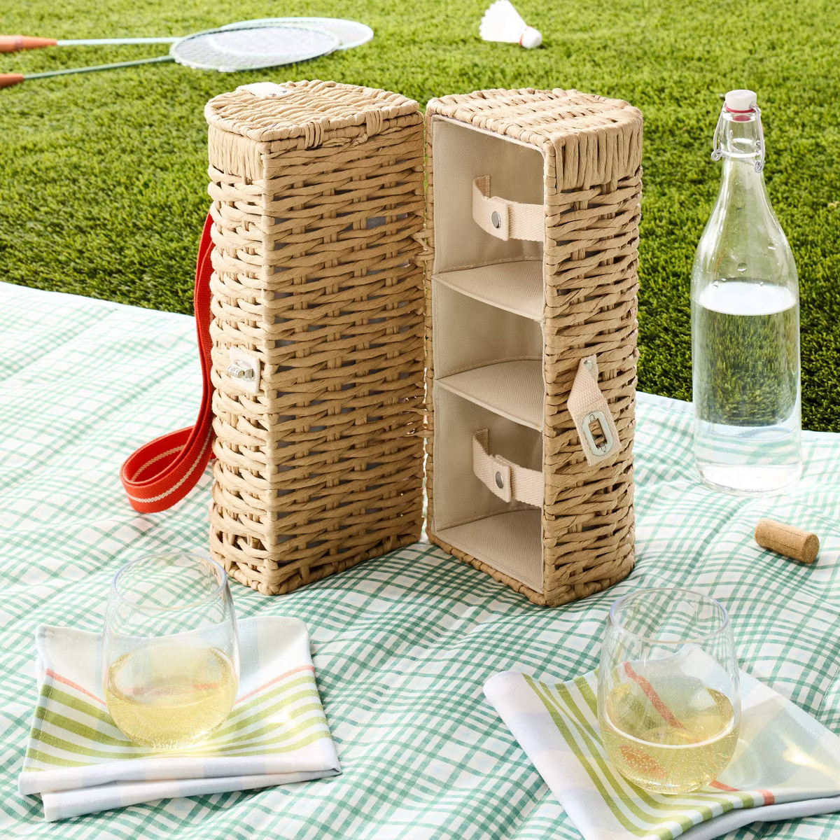 Woven Bottle Carrier - Hearth & Hand™ with Magnolia | Target