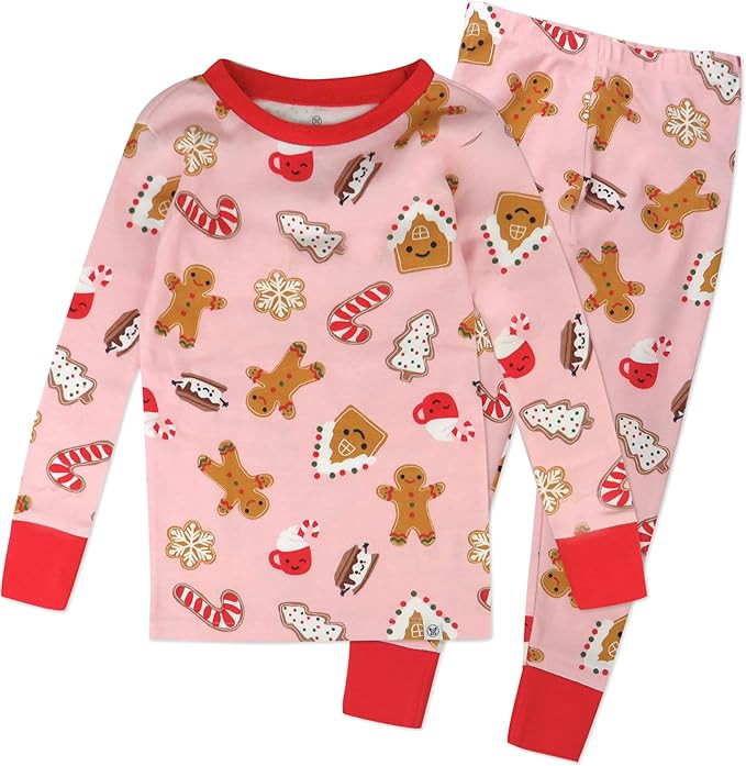 HonestBaby Baby Holiday 2-Piece Pajamas Sleepwear PJs 100% Organic Cotton for Infant Baby and Tod... | Amazon (US)