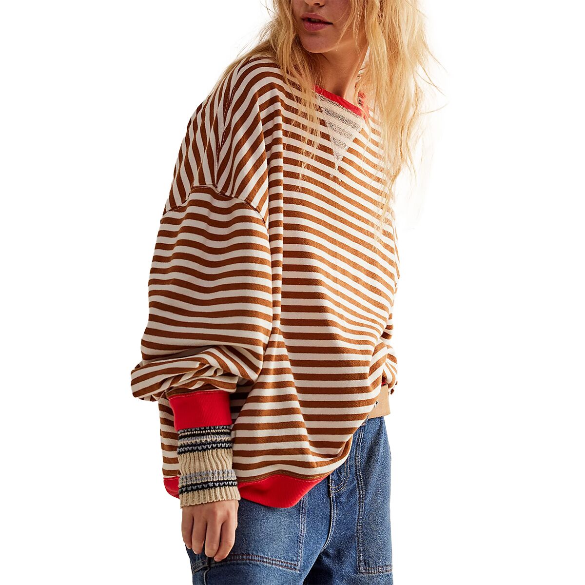 Free People Classic Striped Crew - Women's - Clothing | Backcountry