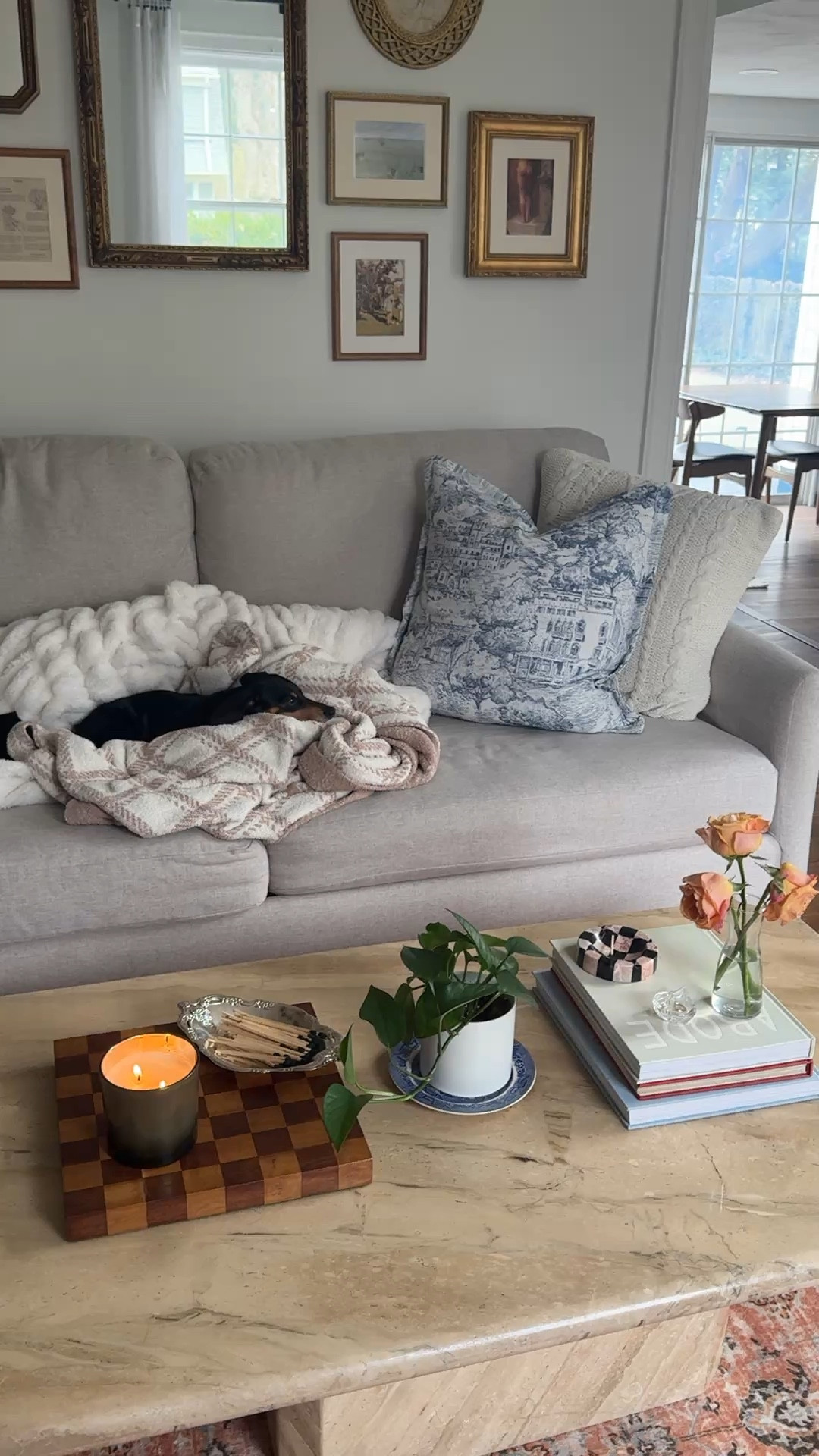 cozy living room 🤍

#LTKhome #LTKVideo