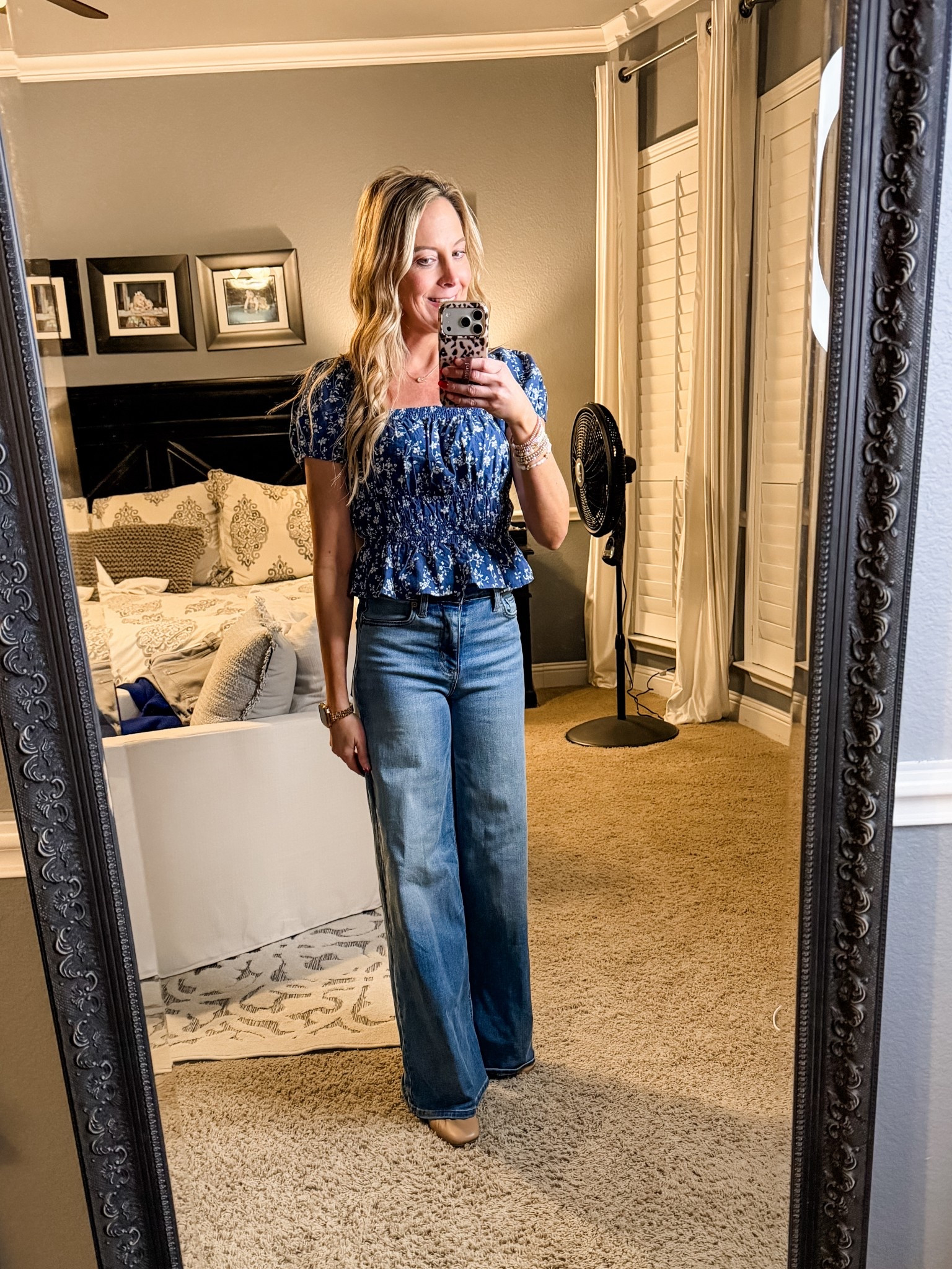 This top is so adorable and look cute paired with any jeans or shorts. I’m wearing a small. 
Peplum top | blouse | spring outfit | summer outfit | casual outfit | date night | jeans | wide leg | Target 



#LTKmomlife #LTKootd #LTKgrwm