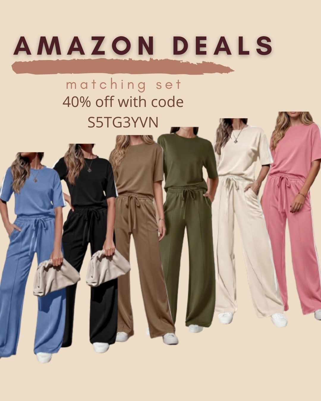 $23 ends 4/19

Amazon fashion
Amazon set
Amazon deals
Matching set
Two piece set
Comfy set
Lounge set
Travel outfit
Comfy outfit


#LTKSaleAlert