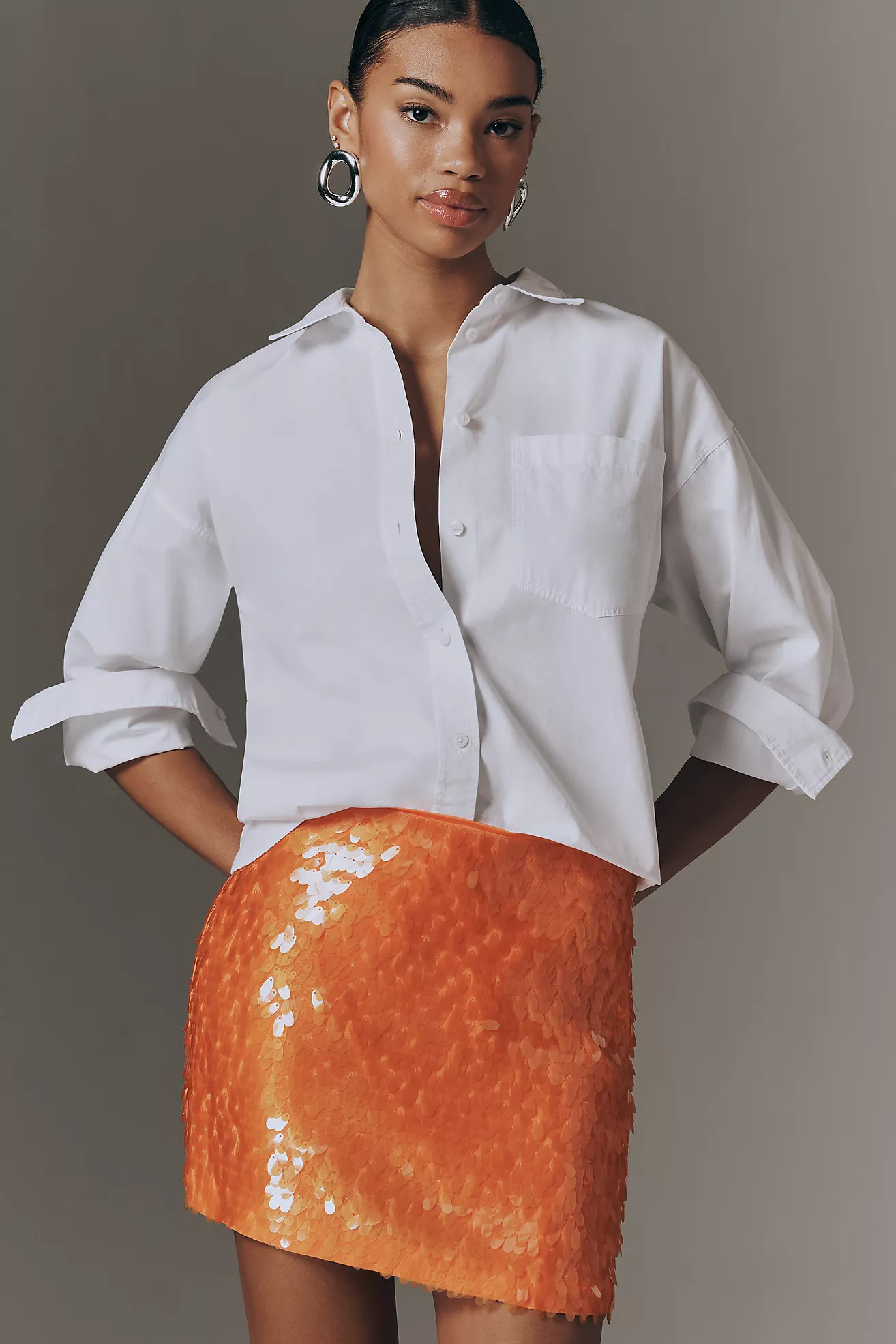 SIMONMILLER Sequin Mini Skirt | Anthropologie (US)