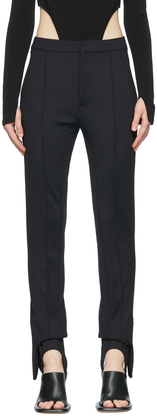 AMBUSH Black Nylon Trousers | SSENSE