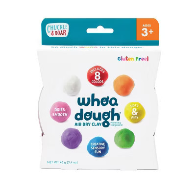 Chuckle & Roar Whoa Dough - Air Dry Clay: Creative Thinking, Fine Motor Skills, Modeling Dough, 8 Pieces | Target