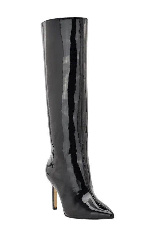 GUESS Dayton Knee High Boot in Black at Nordstrom, Size 9 | Nordstrom