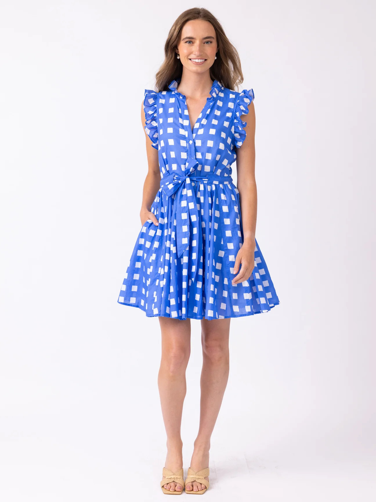 Hailey in Gingham Regatta | MAHI GOLD
