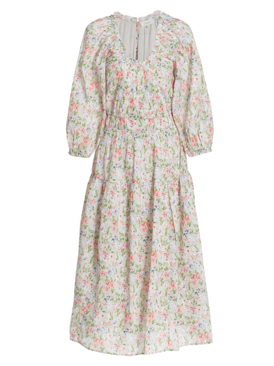 The Moonstone Floral Midi Dress | Saks Fifth Avenue