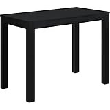 Ameriwood Home Parsons Desk with Drawer, Black , 19.7D x 39W x 30H in | Amazon (US)