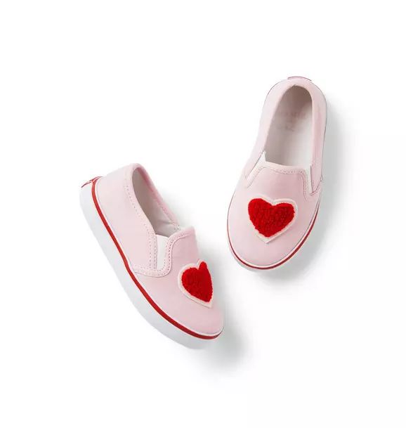 Heart Slip-On Sneaker | Janie and Jack