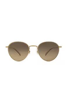 Oliver Peoples Rhydian Sunglasses in Gold from Revolve.com | Revolve Clothing (Global)